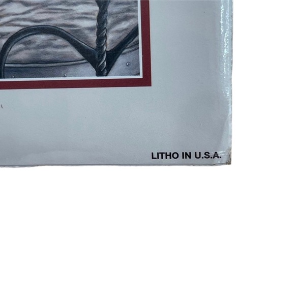 1996 Unopened Vintage SCAFA-TORNABENE ART Print of Main Street Ice Cream Shop - Picture 4 of 11